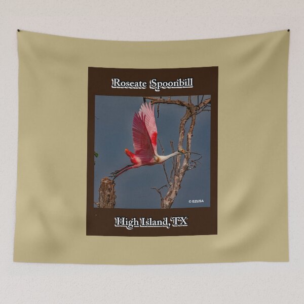 Item preview, The Perfect Gift For A Bird Lover: Roseate Spoonbill, High Island Rookery At Claybottom Pond, High Island, Texas. designed and sold by MoreEZUSA-Here.