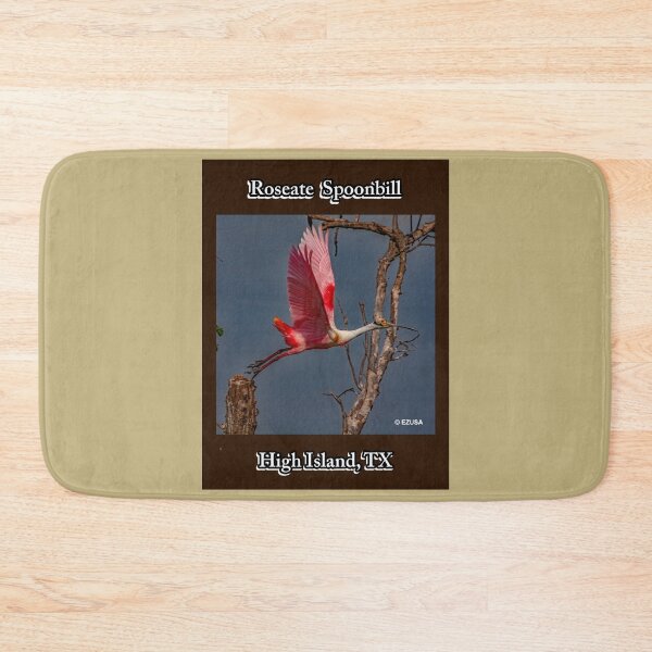 Item preview, The Perfect Gift For A Bird Lover: Roseate Spoonbill, High Island Rookery At Claybottom Pond, High Island, Texas. designed and sold by MoreEZUSA-Here.