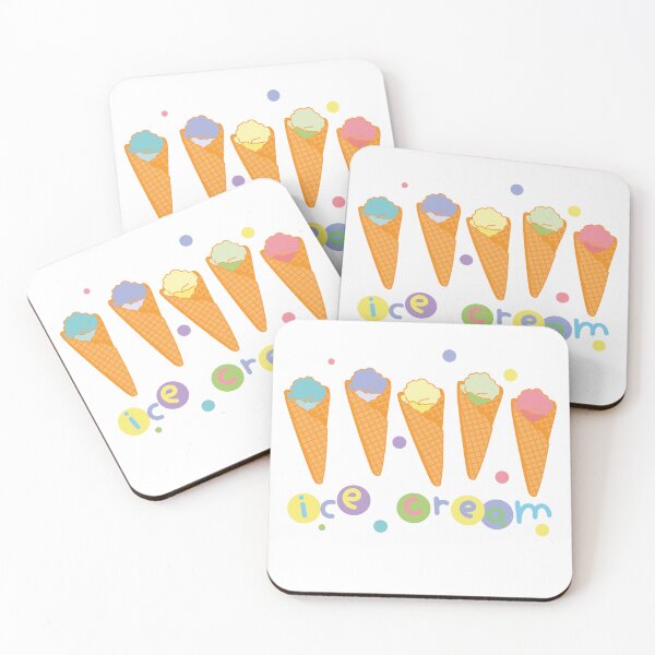Item preview, colorful ice cream designed and sold by Kosinskaya.