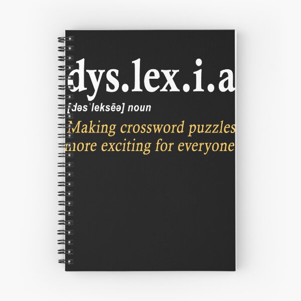 Item preview, Dyslexia Definition Making Crossword Puzzles More Exciting Gift designed and sold by TMelonShop.