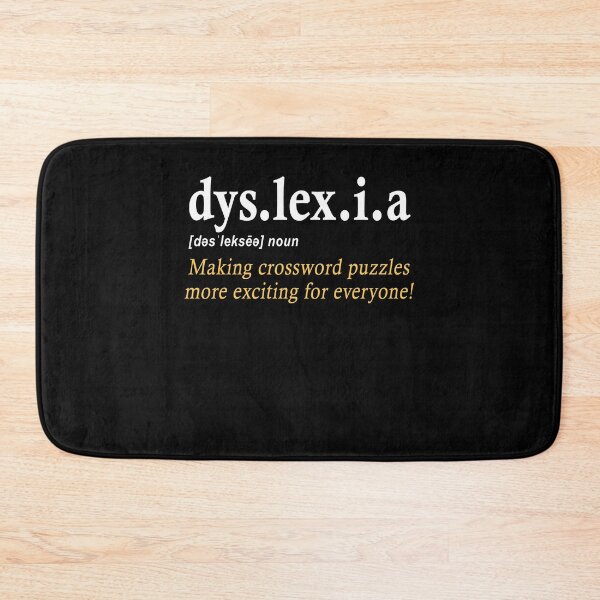Item preview, Dyslexia Definition Making Crossword Puzzles More Exciting Gift designed and sold by TMelonShop.