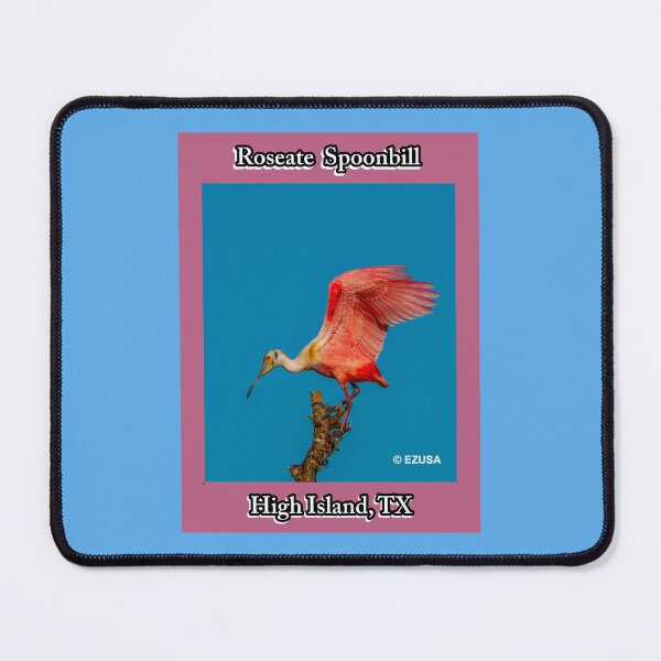 Item preview, For The Bird Lover In You: Roseate Spoonbill, High Island Rookery At Claybottom Pond, High Island, Texas. designed and sold by MoreEZUSA-Here.
