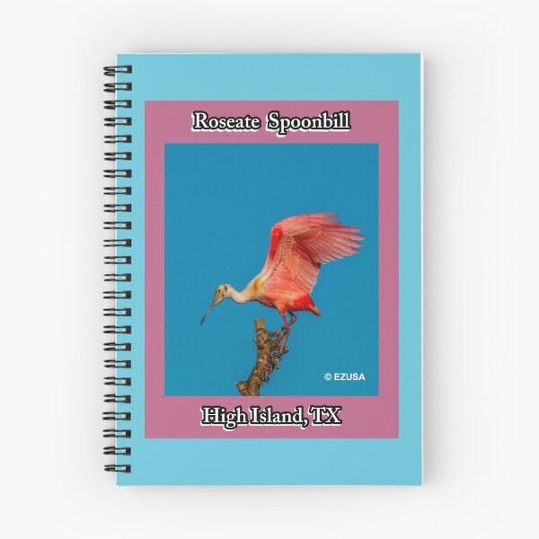 Item preview, For The Bird Lover In You: Roseate Spoonbill, High Island Rookery At Claybottom Pond, High Island, Texas. designed and sold by MoreEZUSA-Here.