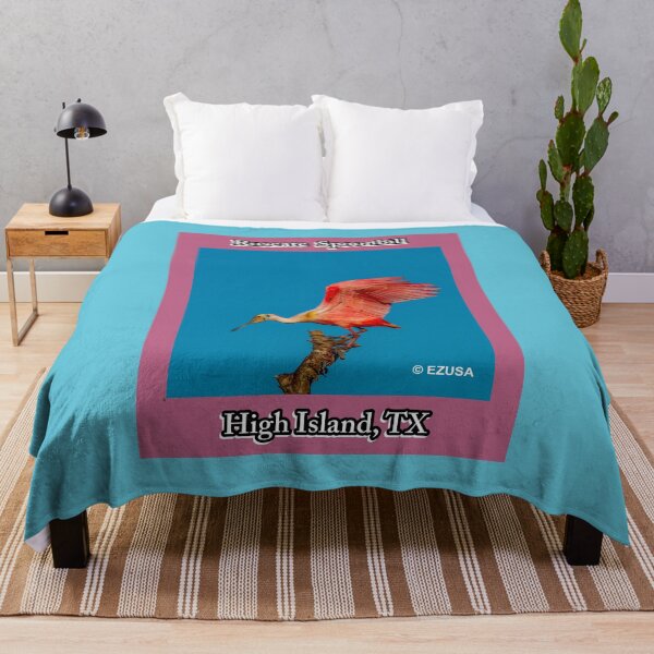 Item preview, For The Bird Lover In You: Roseate Spoonbill, High Island Rookery At Claybottom Pond, High Island, Texas. designed and sold by MoreEZUSA-Here.