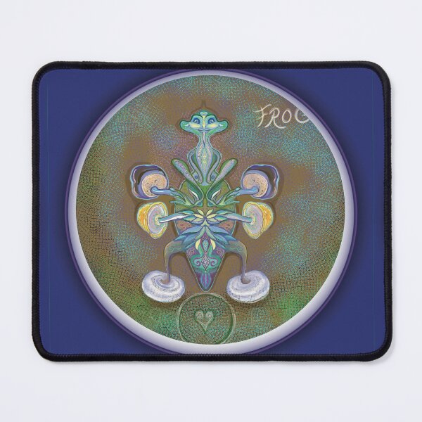 Item preview, frogs dance with magic mushrooms designed and sold by shimaart.