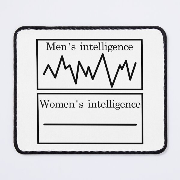 Item preview, Men's vs. Women's intelligence designed and sold by Ben3842.