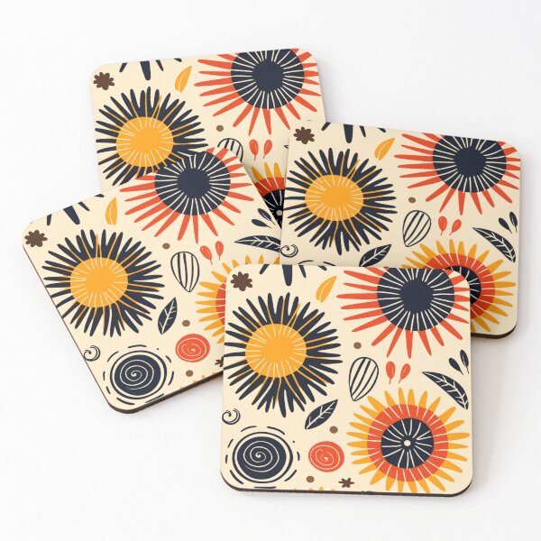 Item preview, Representación del sol: estilo de arte africano antiguo designed and sold by StudioRedKoala.
