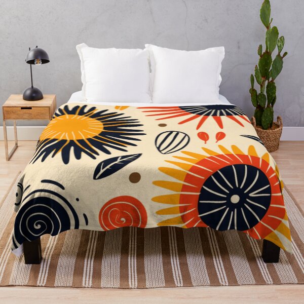 Aperçu de l'œuvre Représentation du Soleil - Style d'Art Africain Ancien créée et vendue par StudioRedKoala.