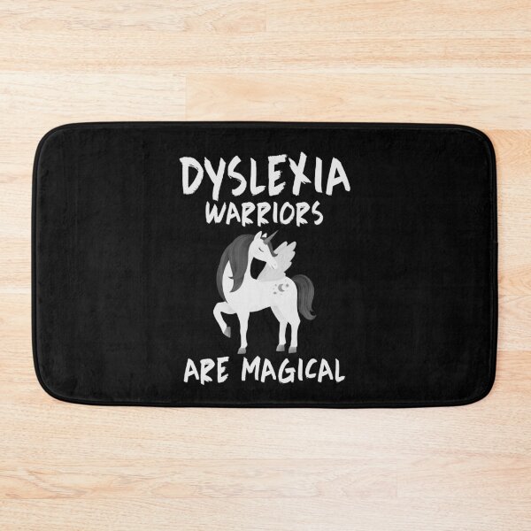 Item preview, Dyslexia Warriors Are Magical Funny Silver Unicorn Dyslexics Gift designed and sold by TMelonShop.