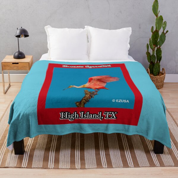 Item preview, Give The Bird To Your Lover: Roseate Spoonbill, High Island Rookery At Claybottom Pond, High Island, Texas. designed and sold by MoreEZUSA-Here.