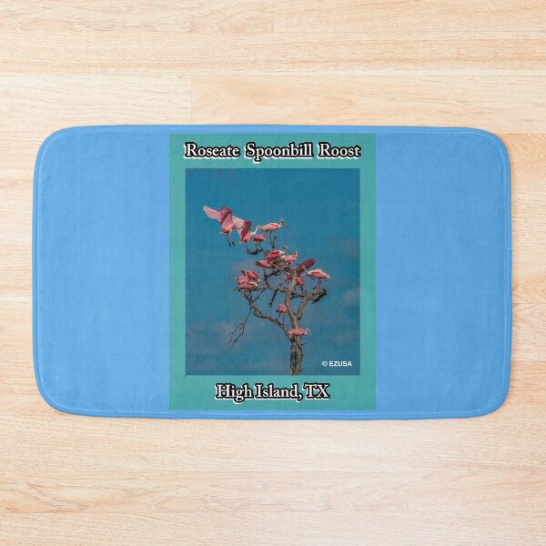 Item preview, Give Someone You Love The Bird: Roseate Spoonbill Roost, High Island Rookery At Claybottom Pond, High Island, Texas. designed and sold by MoreEZUSA-Here.
