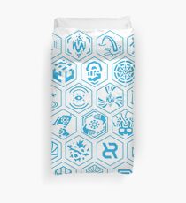 Ingress Achievements Resistance Duvet Cover