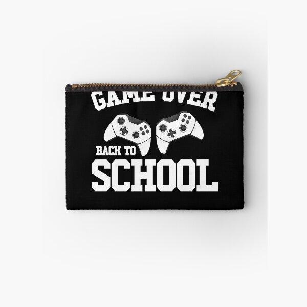 Aperçu de l'œuvre Game Over Back To School Funny Gamer Back To School Gear créée et vendue par DynamicDesign.