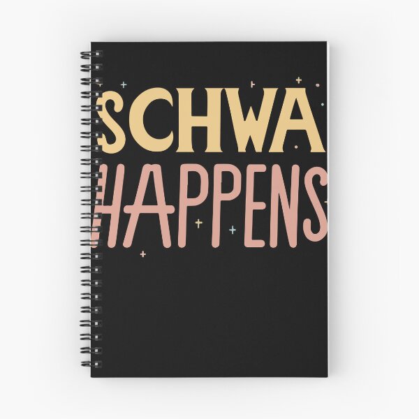 Item preview, SCHWA Happens Dyslexics Dyslexia Awareness Neurodiversity Gift designed and sold by TMelonShop.