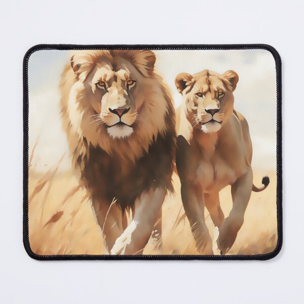 Item preview, Lion and Lioness designed and sold by John Novis.