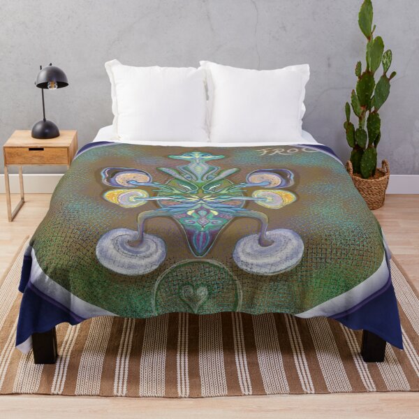 Item preview, frogs dance with magic mushrooms designed and sold by shimaart.