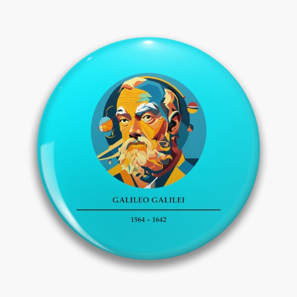 Item preview, Galileo Galilei (1564 – 1642) [Ai Generated Vector Art] designed and sold by VitYanakorn.