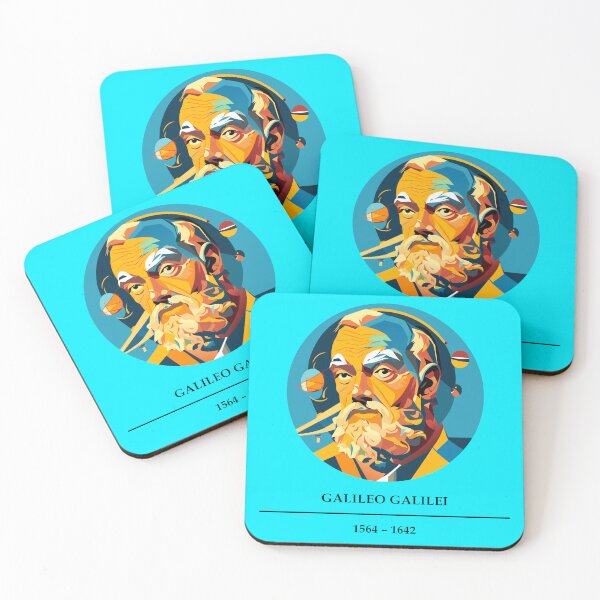 Item preview, Galileo Galilei (1564 – 1642) [Ai Generated Vector Art] designed and sold by VitYanakorn.