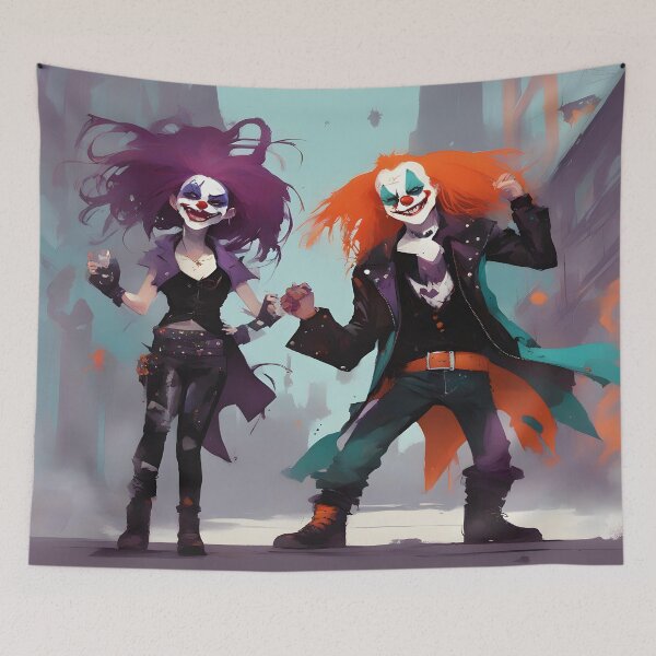 Item preview, Nightmare Carnival: The grin of the Sinister siblings designed and sold by Harlechryzz.