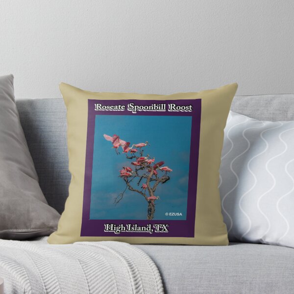 Item preview, The Perfect Gift For A Bird Lover: Roseate Spoonbill Roost, High Island Rookery At Claybottom Pond, High Island, Texas. designed and sold by MoreEZUSA-Here.