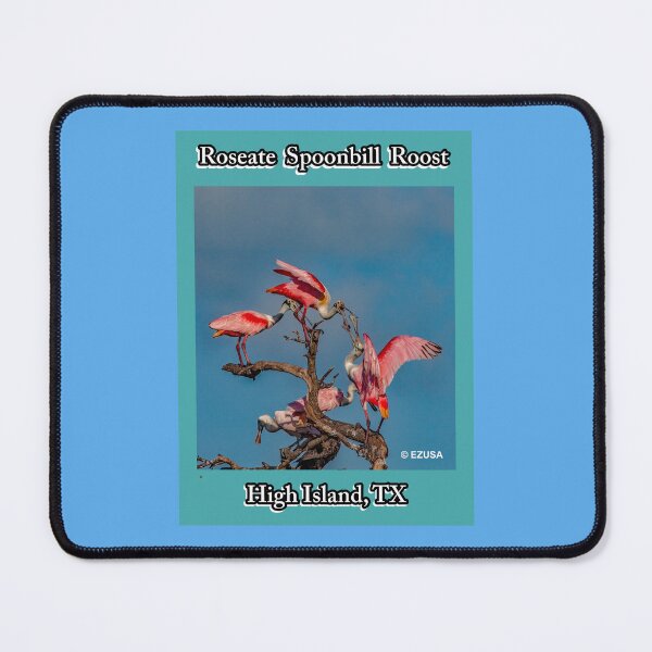 Item preview, For The Bird Lover In You: Roseate Spoonbill Roost, High Island Rookery At Claybottom Pond, High Island, Texas. designed and sold by MoreEZUSA-Here.