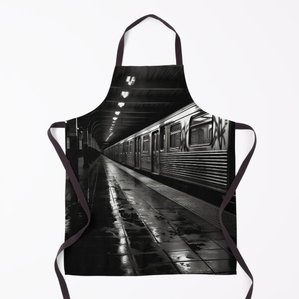 Item preview, new york subway station noir photography print designed and sold by dcrc.