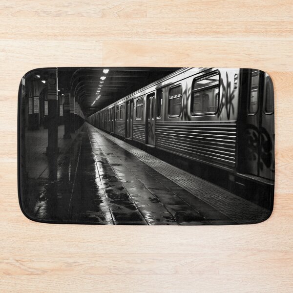 Item preview, new york subway station noir photography print designed and sold by dcrc.