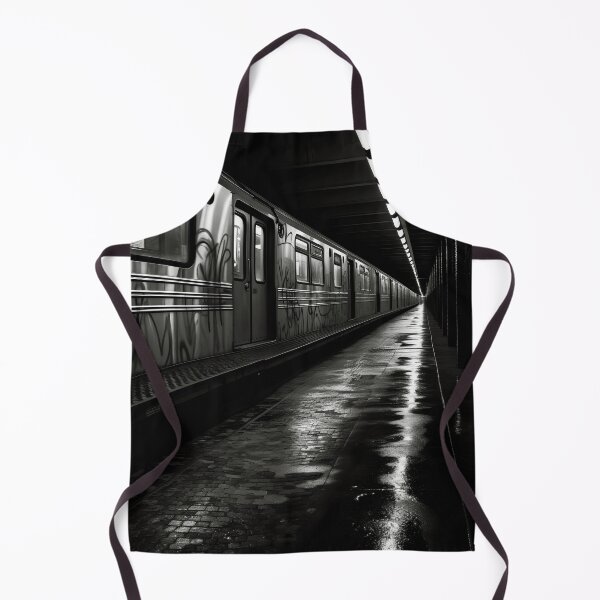 Item preview, New York subway station noir photography print designed and sold by dcrc.