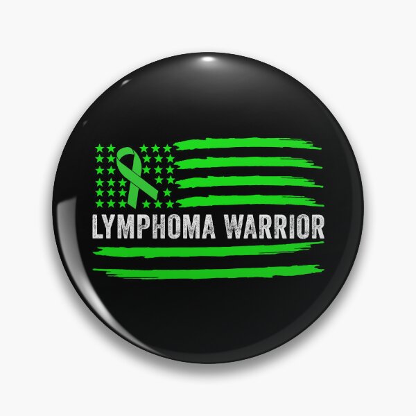 Item preview, Lymphoma Warrior - Lime Green American Vintage Flag designed and sold by Amineharoni.