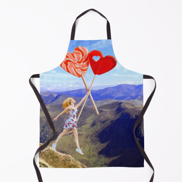 Item preview, One-of-a-Kind Surreal Collage Art Print - My Heart's Desire: A Stunning Symbol of Love for a Special Someone designed and sold by GollyWillikers.