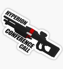 Hyperion Conference Call Vector Sticker