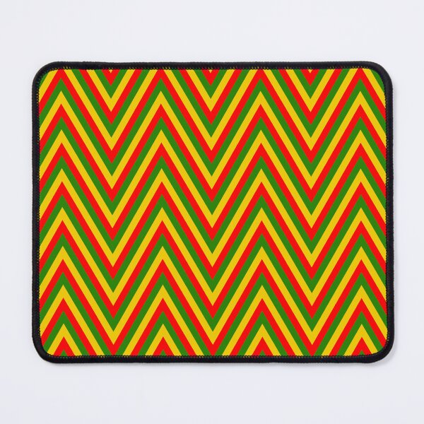 Item preview, Rastafarian Zig-Zag Pattern designed and sold by radikaldezignz.