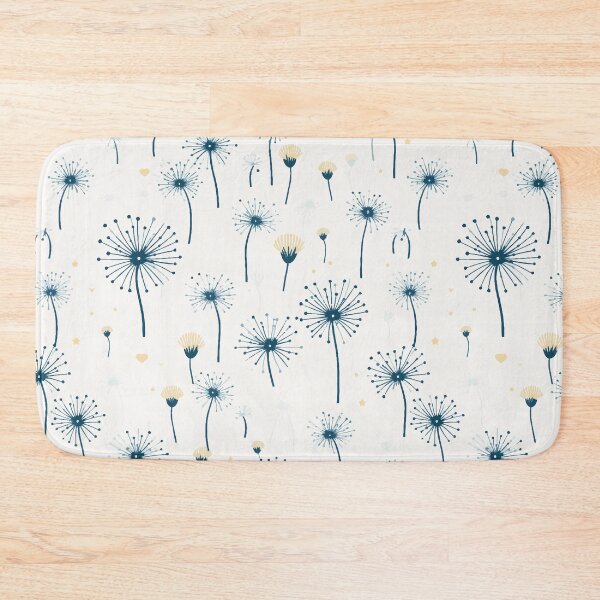 Item preview, Abstract Dandelion Blossom, White Flower Pattern with a Pastel Twist designed and sold by EffatDezign.