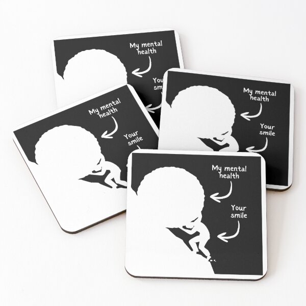 Item preview, My Mental Health Carried By Your Smile - Happiness, Flirting, Pick Up Lines, Jokes and Quotes designed and sold by ethanzakicab.