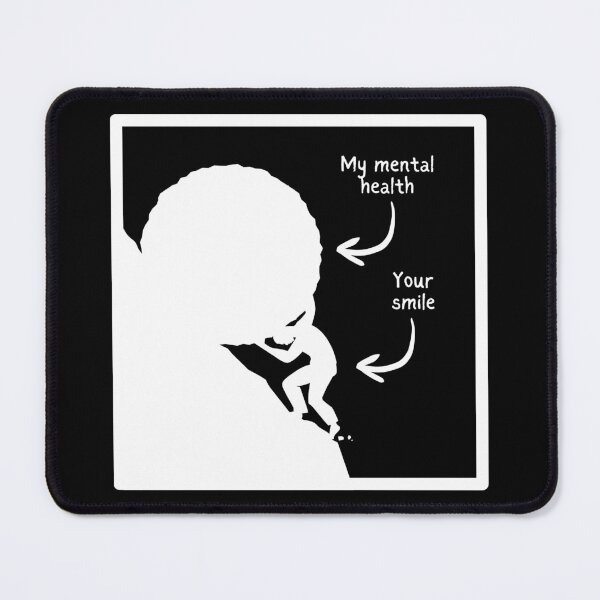 Item preview, My Mental Health Carried By Your Smile - Happiness, Flirting, Pick Up Lines, Jokes and Quotes designed and sold by ethanzakicab.