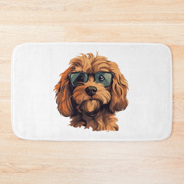 Item preview, Hipster Cockapoo Dog designed and sold by ZombieLH.