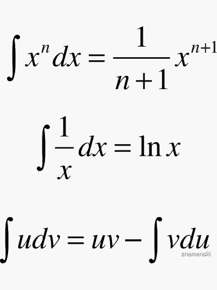 #Integrals, #math, #calculus, #mathematics, Integral, natural, logarithm, naturalLogarithm, exponent Physics by znamenski