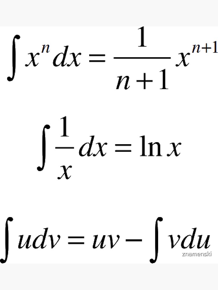 #Integrals, #math, #calculus, #mathematics, Integral, natural, logarithm, naturalLogarithm, exponent Physics by znamenski