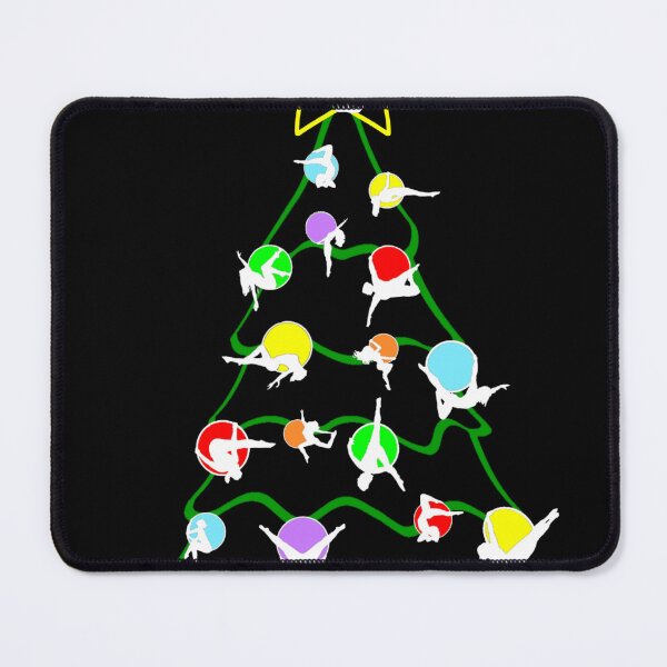 Item preview, Christmas Tree Aerial Hoop Baubles designed and sold by Neontuna.