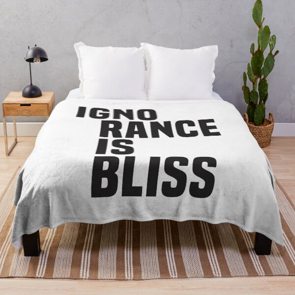 Item preview, Ignorance is Bliss (2) - Satire designed and sold by Vector-Artist.