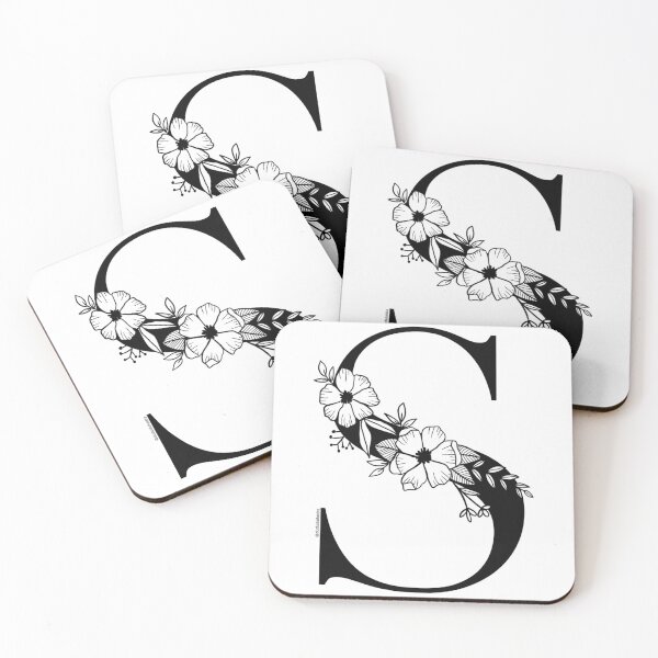 Item preview, Letter s floral designed and sold by dudaoliveira.art.
