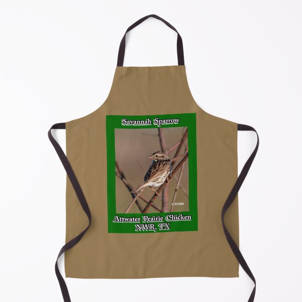 Item preview, Give Someone You Love The Bird: Captain Jack's Cousin Savannah Sparrow, Attwater Prairie Chicken NWR, Texas. designed and sold by MoreEZUSA-Here.