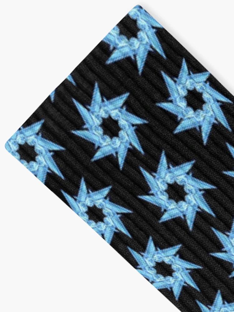 Thumbnail 2 of 5, Socks, Blue Star designed and sold by Meo Design.