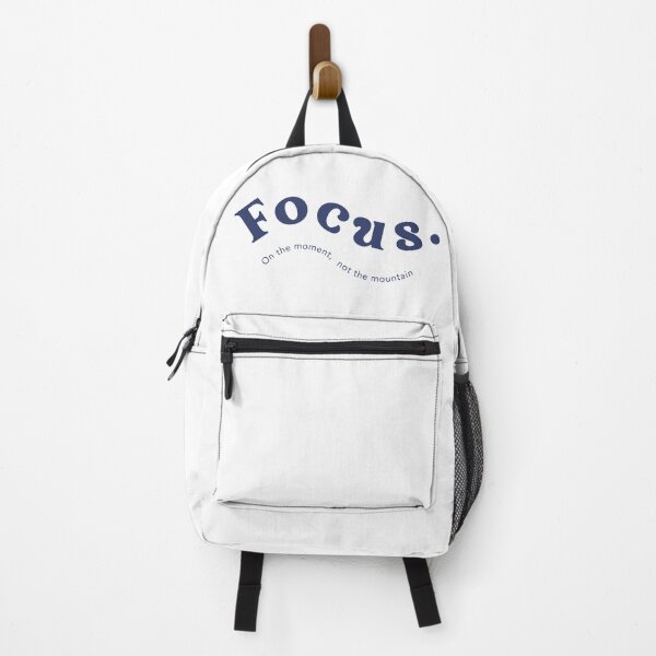 Item preview, Focus: On the Moment, Not the Mountain | Motivation | Aesthetic | designed and sold by Zanthus.