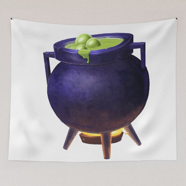 Item preview, halloween  witch's cauldron designed and sold by Lala cozy art.