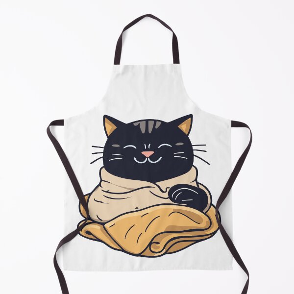 Item preview, Purr-fectly Cozy: Cat in a Warm Blanket designed and sold by XYZ LAB by Jesuperman.