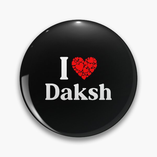 Item preview, Daksh Heart - I Love Daksh designed and sold by MiraclePitts.