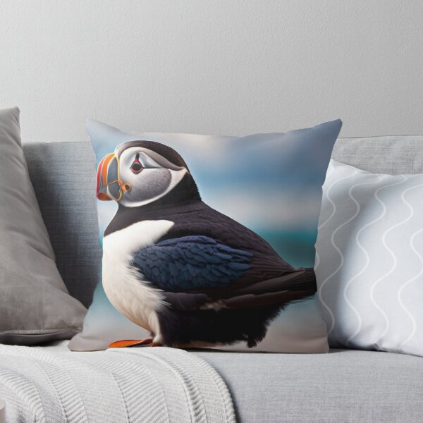 Item preview, Happy puffin, bird, Classic T-Shirt designed and sold by ikiglam.