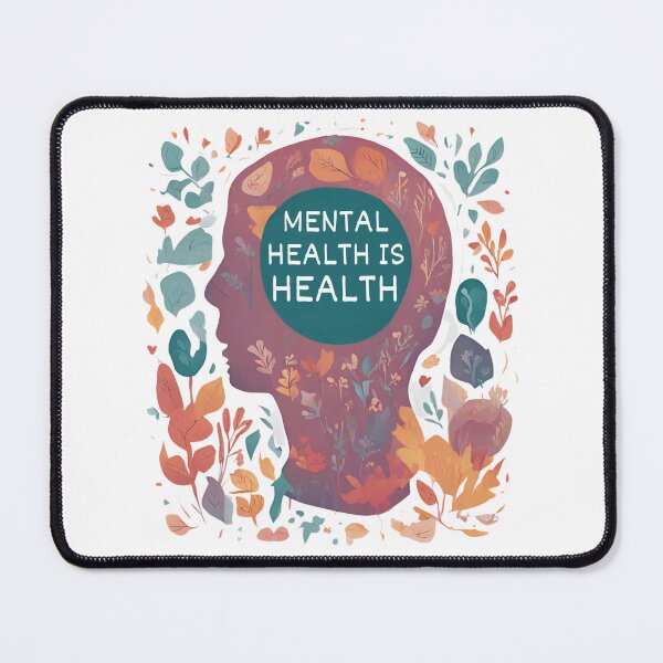 Item preview, Mental Health is Health - Happiness and Wellness Quotes designed and sold by ethanzakicab.