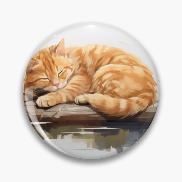 Item preview, Sleeping cat with reflection  designed and sold by Mike-the-guide.